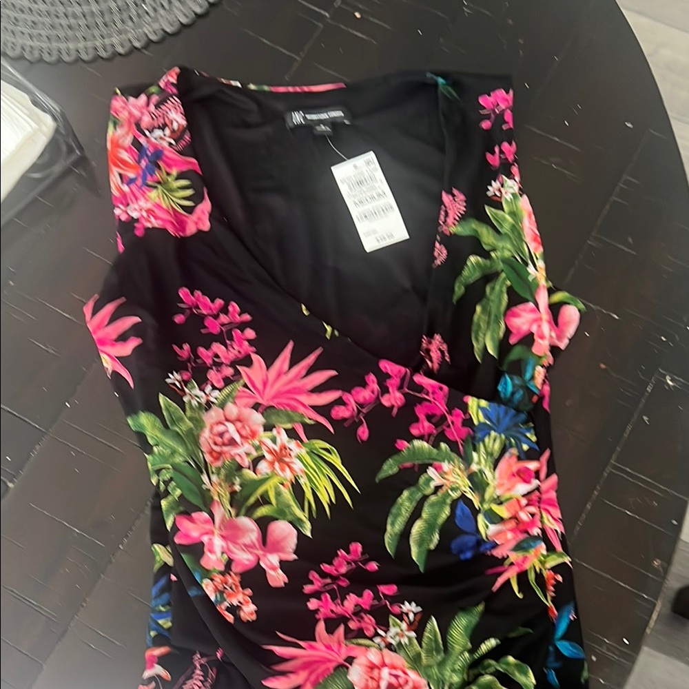 Floral Wrap Dress